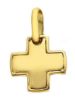 Immagine di Croce quadrata liscia gr 1,9 oro giallo 18k