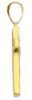 Immagine di Croce dritta rigata gr 1,3 oro giallo 18k