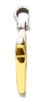 Imagen de Cruz doble gr 2,7 oro bicolor macizo 18k para hombre