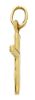 Picture of Yellow gold 18k Cross Necklace for men gr 0,45