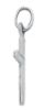 Picture of White gold 18k Cross Necklace for men gr 0,5
