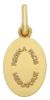 Picture of Our Lady of Medjugorje Medal gr 1,3 yellow gold 18k