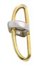 Picture of Cross Pendant gr 1,15 yellow / white gold 18k