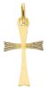Picture of 8-pointed Cross Pendant gr 0,8 solid yellow gold 18k