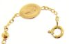 Imagen de Pulsera Rosario gr 3,2 oro amarillo 18k para mujer