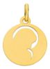 Immagine di Medaglia Vergine Maria gr 1,7 oro giallo 18k