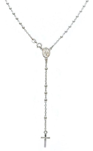 Picture of Silver 925 Rosary Necklace for female 45 cm (17.7 inch)