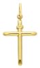 Immagine di Croce semplice INRI gr 1,1 oro giallo 18k