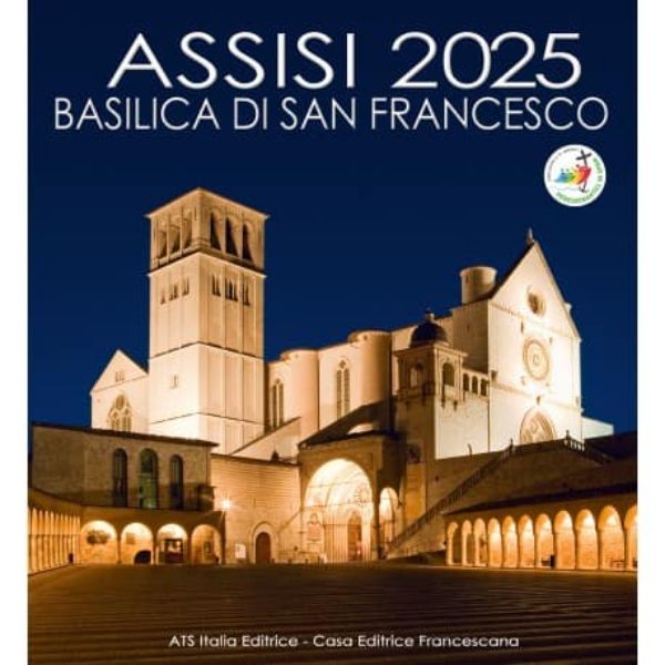 Immagine di Asís Basílica de San Francisco Calendario de pared 2025 cm 32x34 (12,6x13,4 in)