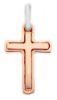 Picture of Solid rose gold 18k Cross gr 1,7