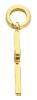 Immagine di Pendente Croce donna 21 zirconi gr 1,2 oro giallo 18k