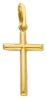 Picture of Diamond Cross Pendant gr 0,75 yellow / white gold 18k