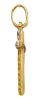 Picture of Diamond Cross Pendant gr 0,75 yellow / white gold 18k