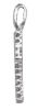 Picture of Diamond woman Cross Necklace gr 1,1 white gold 18k