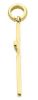 Picture of Diamond Cross gr 1,35 yellow gold 18k Made in Italy