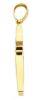 Imagen de Cruz con tornillos gr 5,6 oro bicolor 18k para hombre