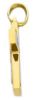 Immagine di Croce tripla latina gr 3,6 oro giallo / bianco 18k