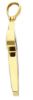 Immagine di Croce tripla stondata gr 18,5 oro giallo / bianco 18k
