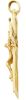 Immagine di Crocifisso Croce tripla gr 14,6 oro giallo 18k uomo donna