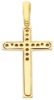 Picture of Solid yellow gold 18k Cross Pendant gr 5,4