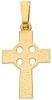 Picture of 18k yellow gold Celtic Cross Pendant gr 2,4