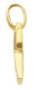 Picture of Solid yellow gold 18k bombed Cross gr 1,9