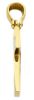 Picture of Solid yellow gold 18k Cross Pendant for men gr 3,8