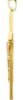 Immagine di Crocifisso croce dritta gr 1,95 oro giallo / bianco 18k