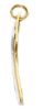 Picture of Double arch Cross gr 1,3 solid yellow / white gold 18k