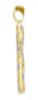 Immagine di Croce dritta gr 1,45 oro giallo / bianco / rosa 18k