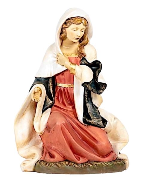 Immagine di Maria Presepe Fontanini 180 cm resina grandezza naturale da esterno