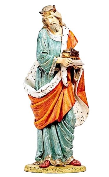 Picture of Wise King Standing Fontanini Nativity 180 cm (70 Inch) life size outdoor resin