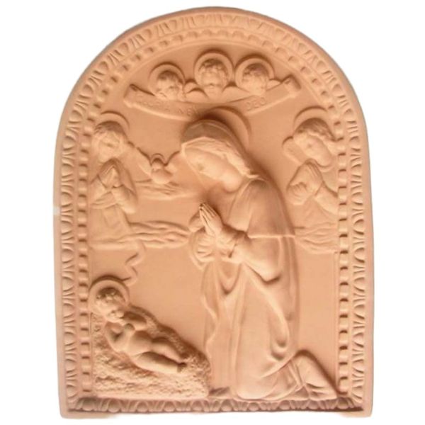 Picture of Nativity 60 cm (23,6 inch) Luca della Robbia terracotta wall panel