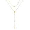 Picture of Rosary Necklace for women gr 2,70 yellow gold 9k
