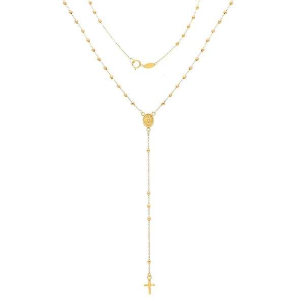 Picture of Rosary Necklace for women gr 2,70 yellow gold 9k