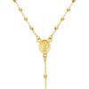 Picture of Rosary Necklace for women gr 2,70 yellow gold 9k