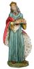 Immagine di Re Magio Bianco statua Presepe Euromarchi 110 cm in resina grande da esterno