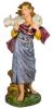 Immagine di Pastore con Pecora statua Presepe Euromarchi 110 cm in resina grande da esterno