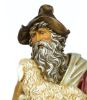 Immagine di Pastore con Pecora statua Presepe Euromarchi 95 cm in resina da esterno