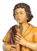 Immagine di Pastore con Piffero statua Presepe Euromarchi 95 cm in resina da esterno