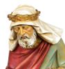 Immagine di Re Magio Bianco statua Presepe Euromarchi 95 cm in resina da esterno