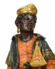 Immagine di Re Magio Moro statua Presepe Euromarchi 95 cm in resina da esterno