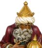 Immagine di Re Magio Mulatto statua Presepe Euromarchi 95 cm in resina da esterno