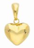 Immagine di Ciondolo Battesimo bimba Cuore oro giallo 18k | 2 cm