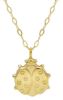 Immagine di Girocollo Battesimo bimba Coccinella oro giallo 18k | 45 cm 
