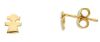 Imagen de Pendientes de Bautizo Niña oro amarillo macizo 18k