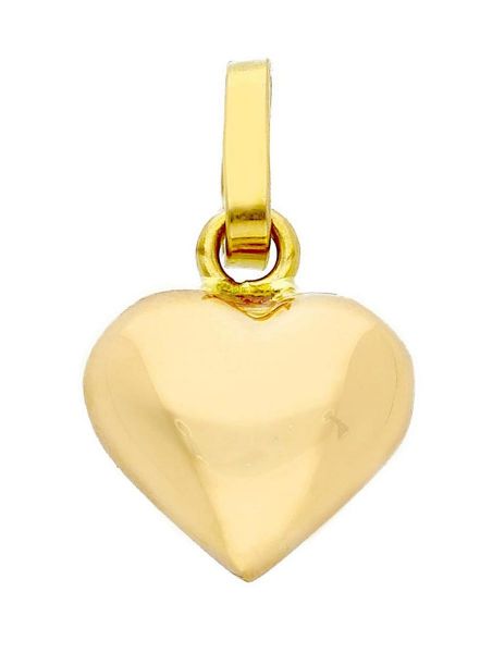 Immagine di Ciondolo Cresima Cuore oro giallo 18k 