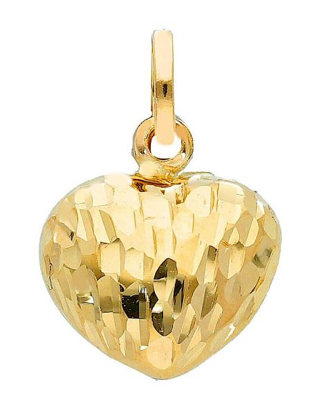 Immagine di Ciondolo Cresima Cuore oro giallo 18k 