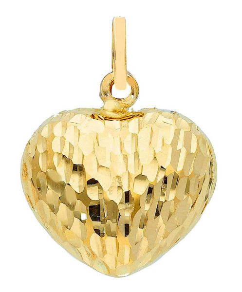 Immagine di Ciondolo Cresima Cuore oro giallo 18k 
