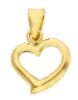 Imagen de Colgante de Confirmación Corazón oro amarillo 18k
